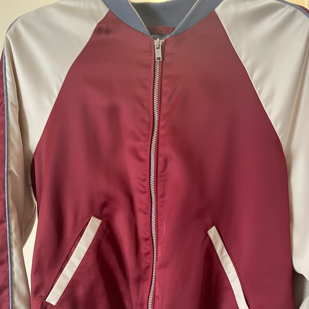 Cute varsity style women’s Abercrombie & Fitch Jacket size small.